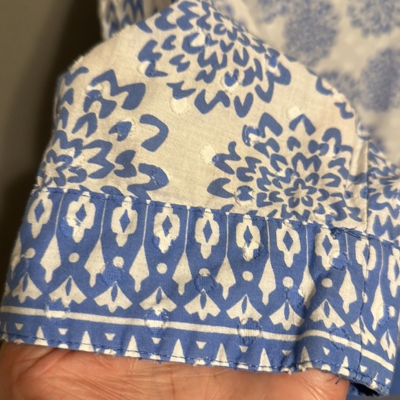 Zac & Rachel brand Size XL Women’s Boho Style Blouse 100% Cotton Like New - Picture 4 of 15